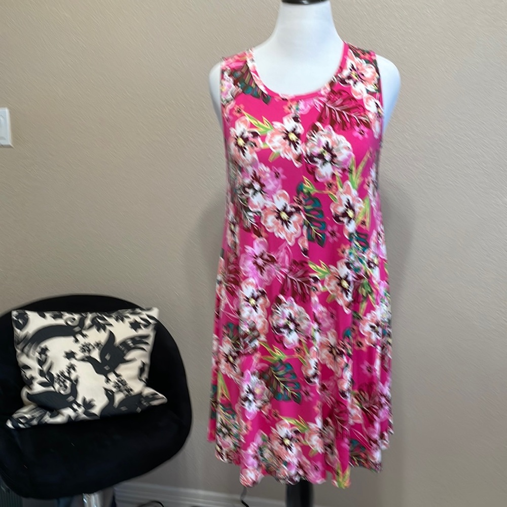 Cupio pink swing dress. NWOT